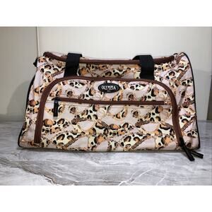 Olympia Harmony Carry On SD-2221 Ethnic 21”‎ Printed Duffel Bag
